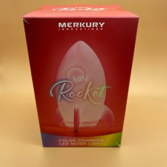 Rocket LED Mood Light/Nightlight, New, No box - Picture 7 of 10
